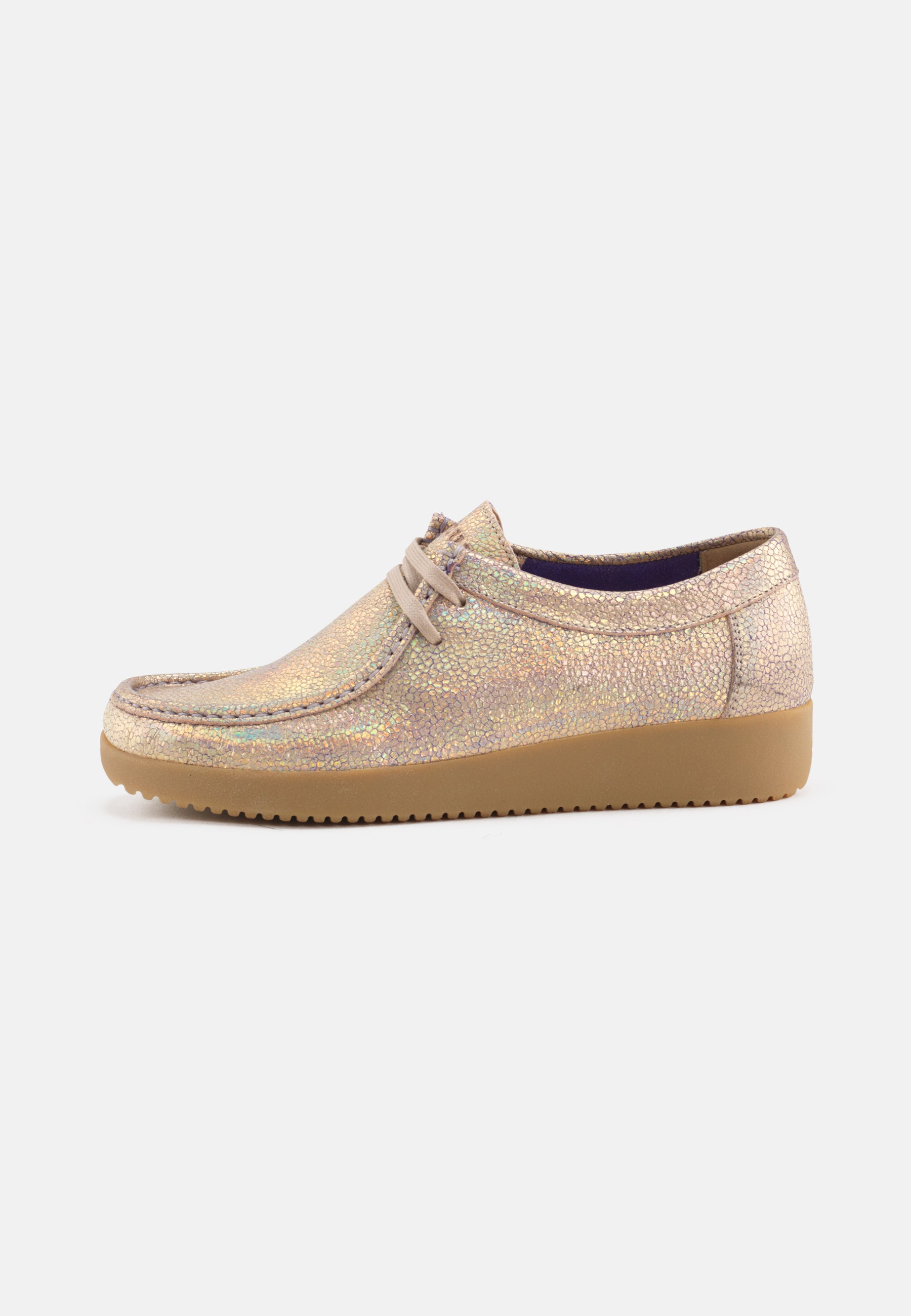 Alba Sko Metallic Suede - Multicolor