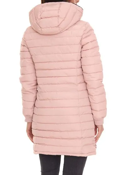 ALPENBLITZ parka matelassée pour femme avec capuche manteau d hiver durable 21743534 rose