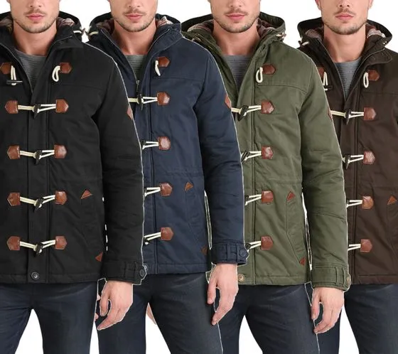 BLEND Herren Parka Dufflecoat mit warmer Fütterung Kenthon 20702100