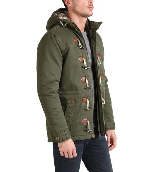 BLEND Herren Parka Dufflecoat mit warmer Fütterung Kenthon 20702100