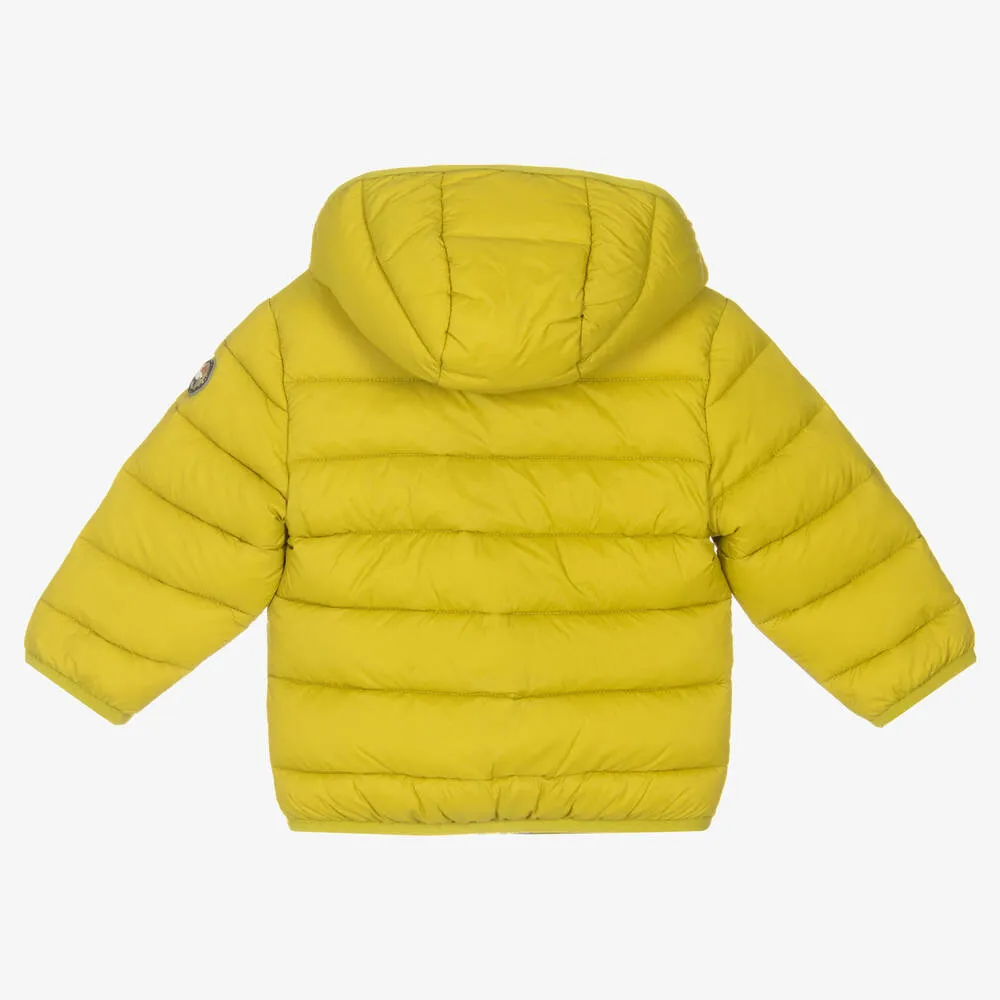 Boys Green Puffer Jacket