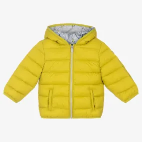 Boys Green Puffer Jacket