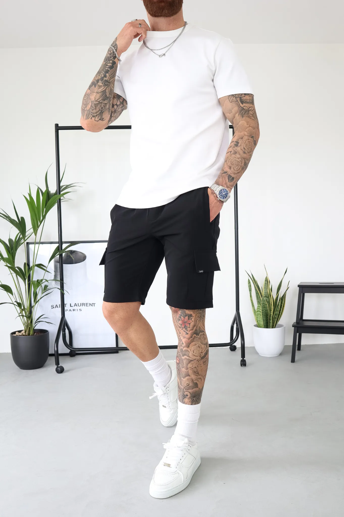 Capo UTILITY Cargo Short - Black