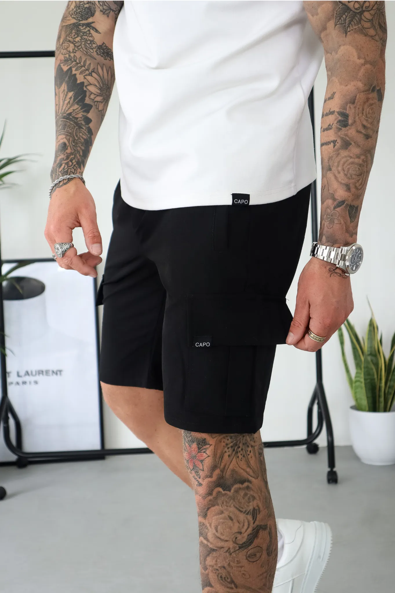 Capo UTILITY Cargo Short - Black