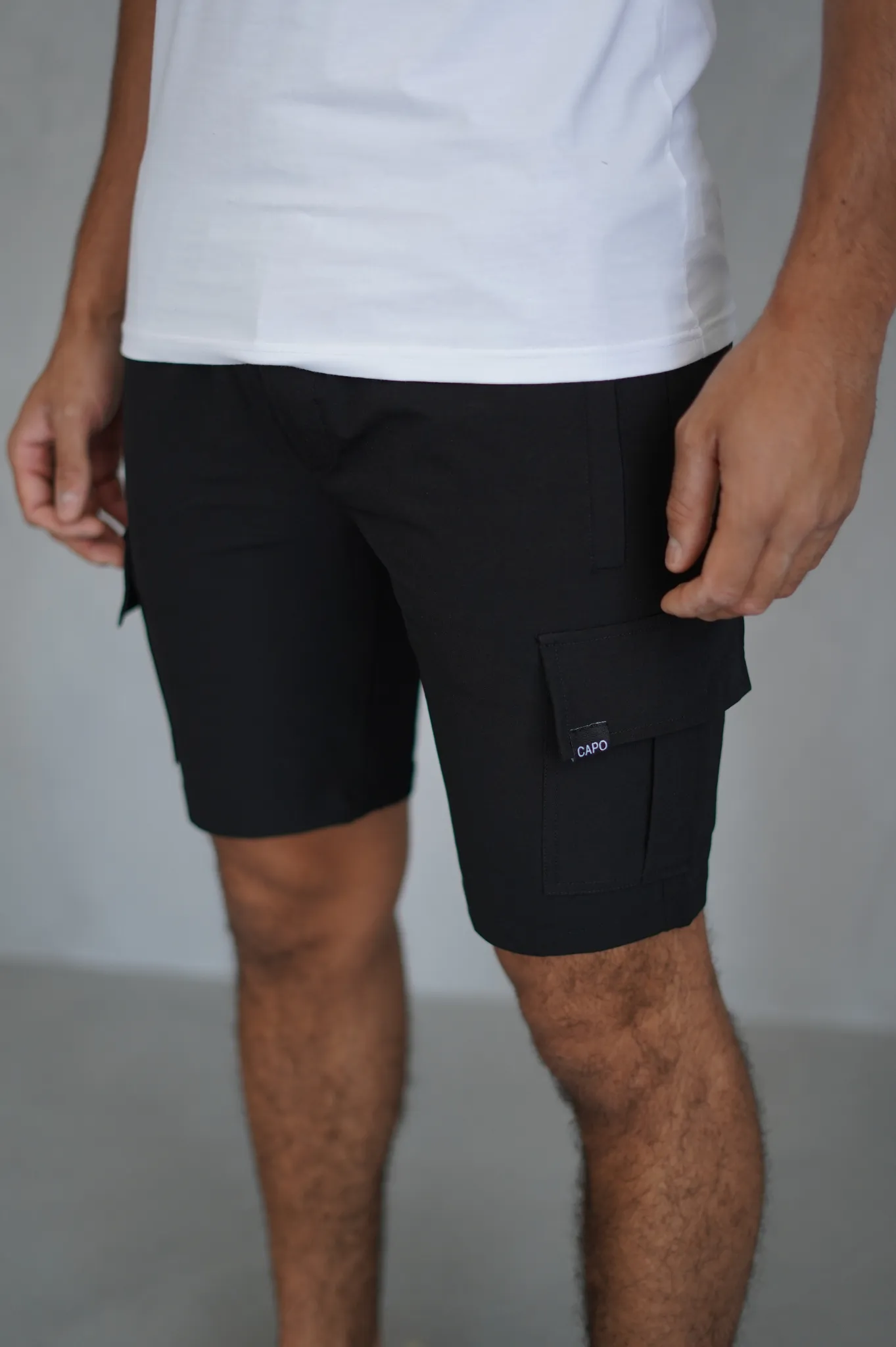 Capo UTILITY Cargo Short - Black