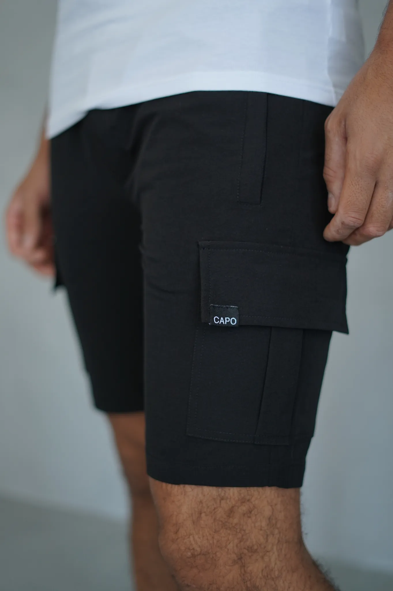 Capo UTILITY Cargo Short - Black