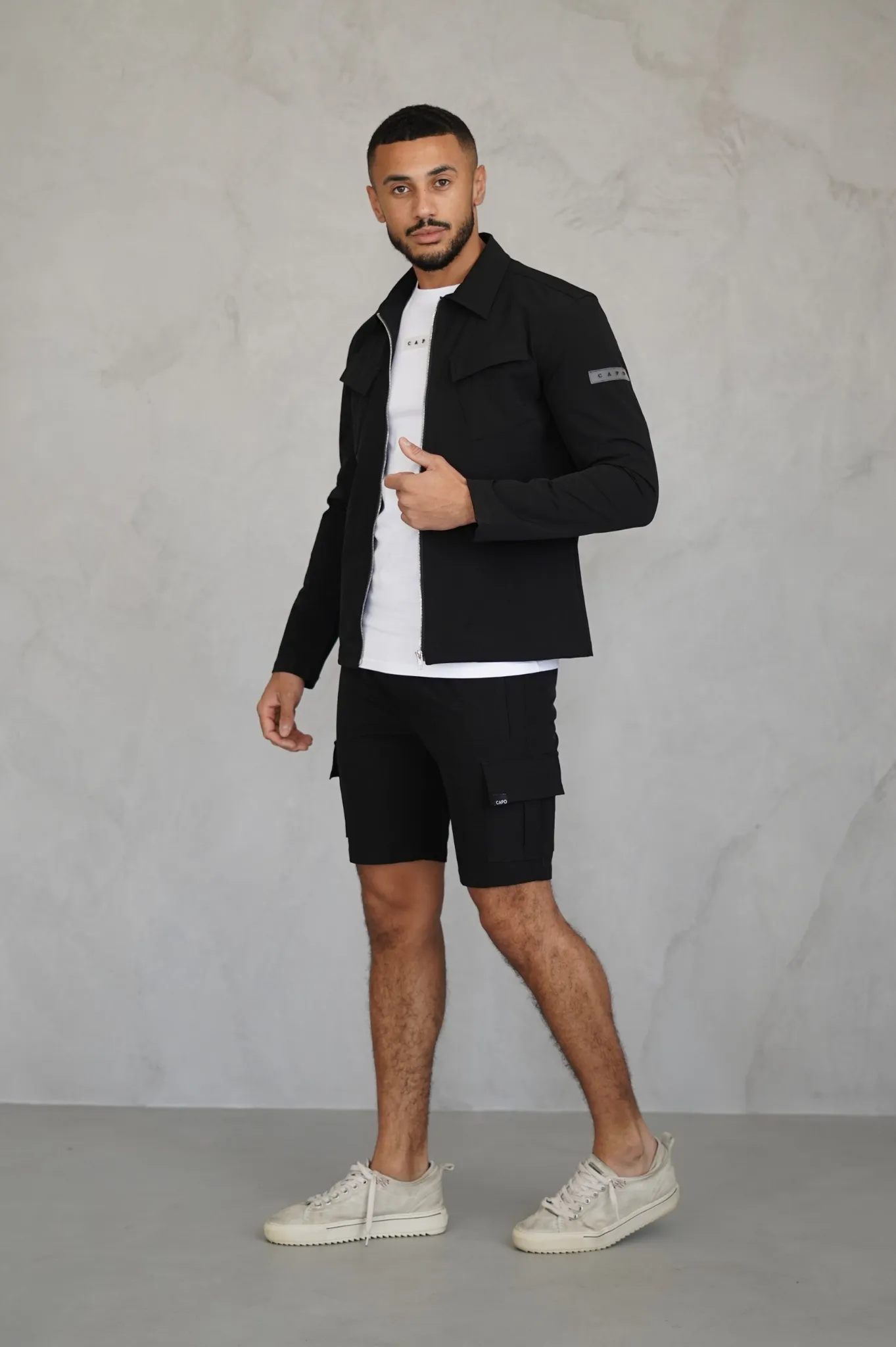 Capo UTILITY Cargo Short - Black