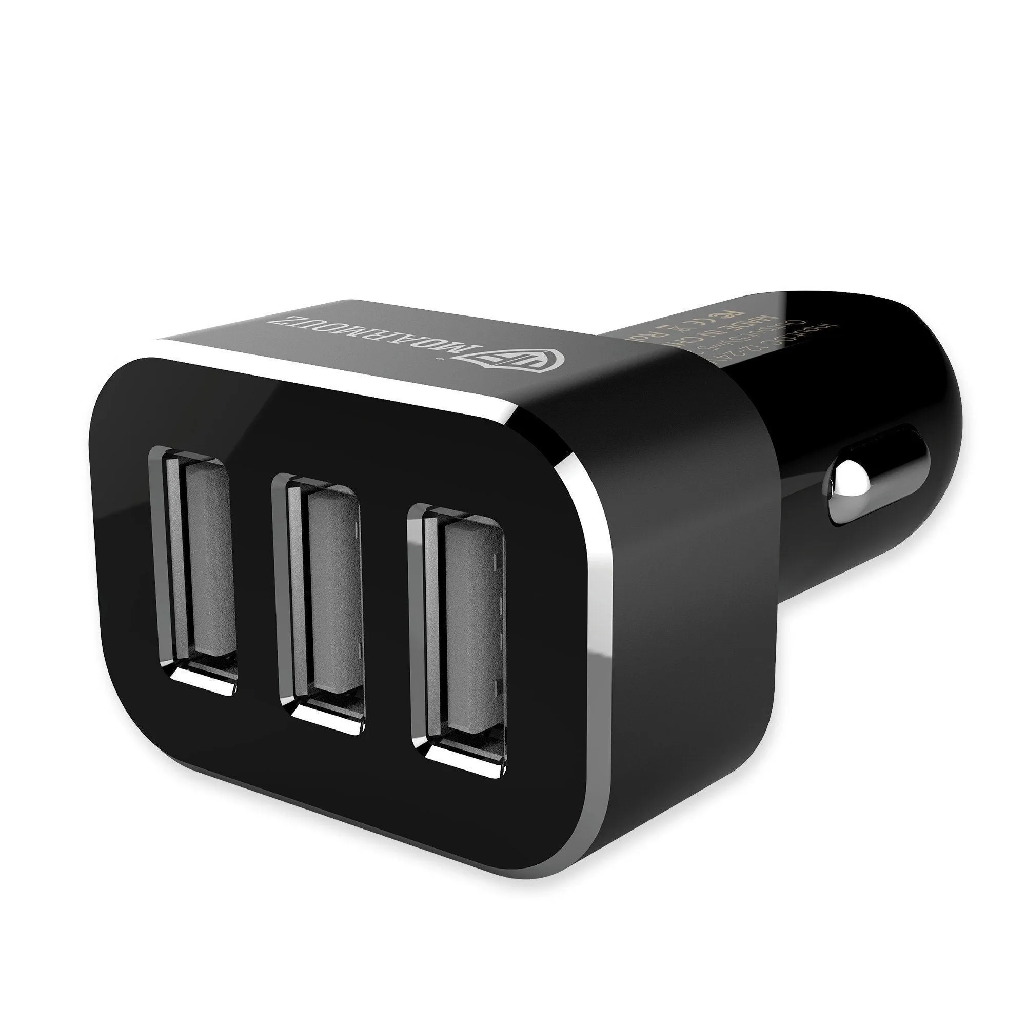 Car Charger 3 Port w/ Smart Charge 5.2A/26W