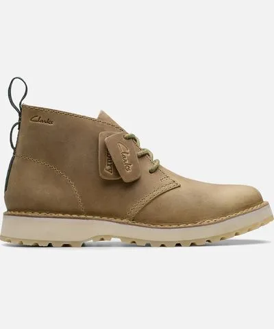 Clarks Men's Solsbury Leather Desert Boots