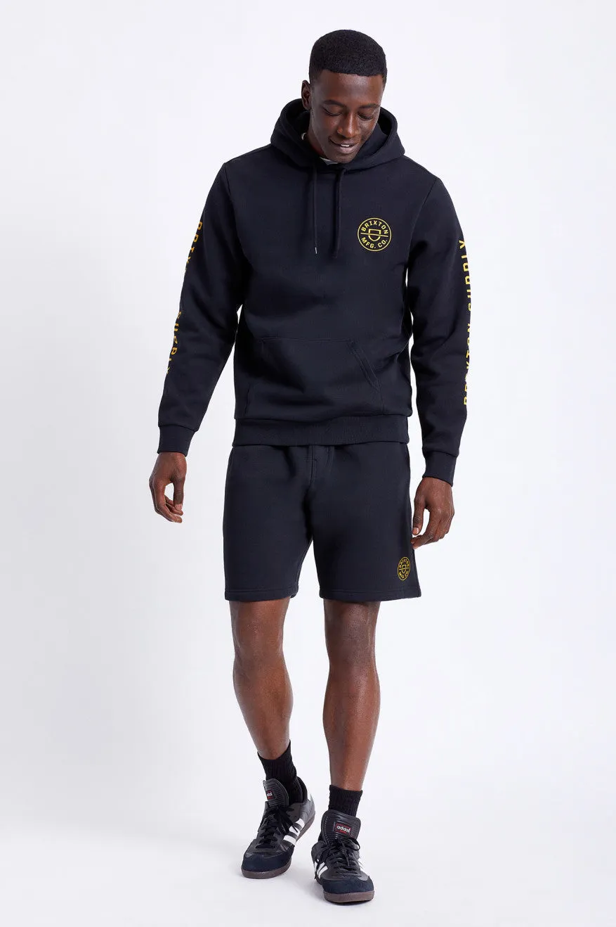 Crest Fleece Short - Black