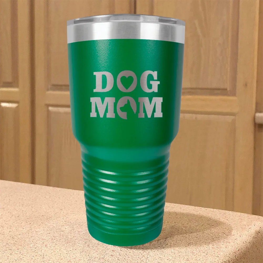 Dog Mom Heart  Stainless Steel Tumbler