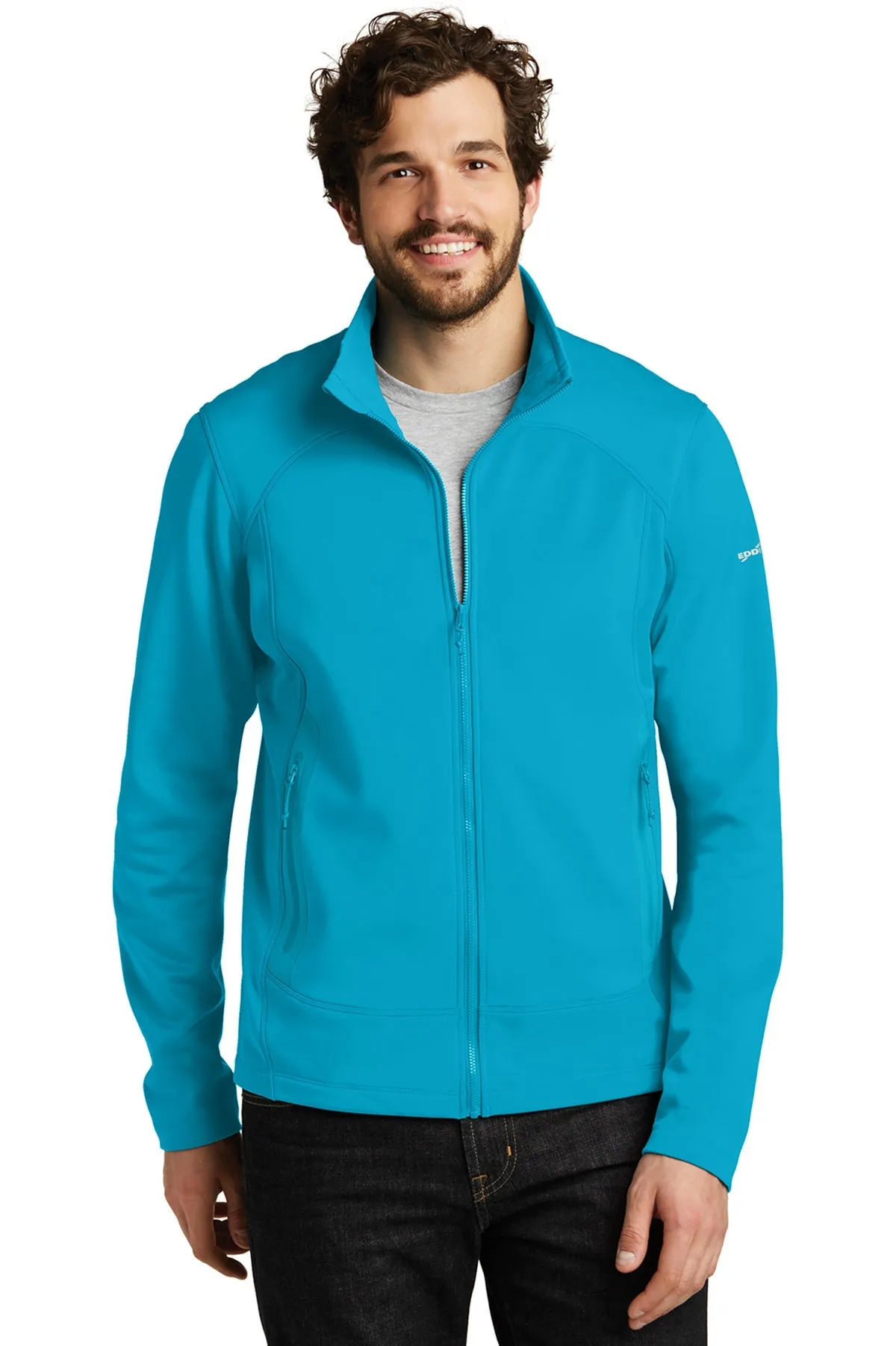 Eddie Bauer Highpoint Custom Fleece Jackets, Denali Blue