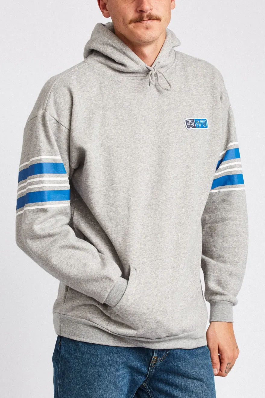 F/U Hood Fleece - Heather Grey