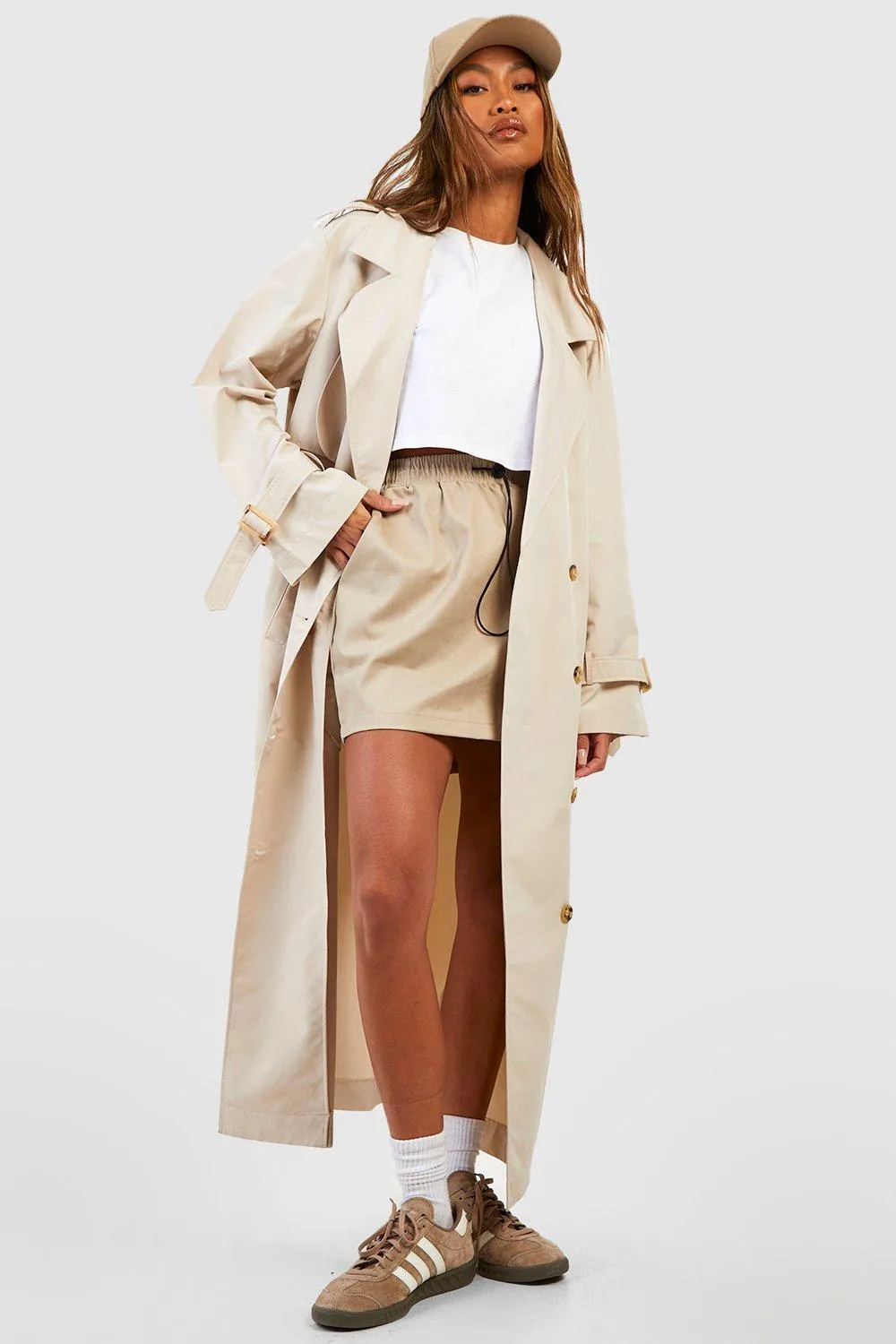 Jackets & Coats | Oversized Midaxi Trench Coat | boohoo