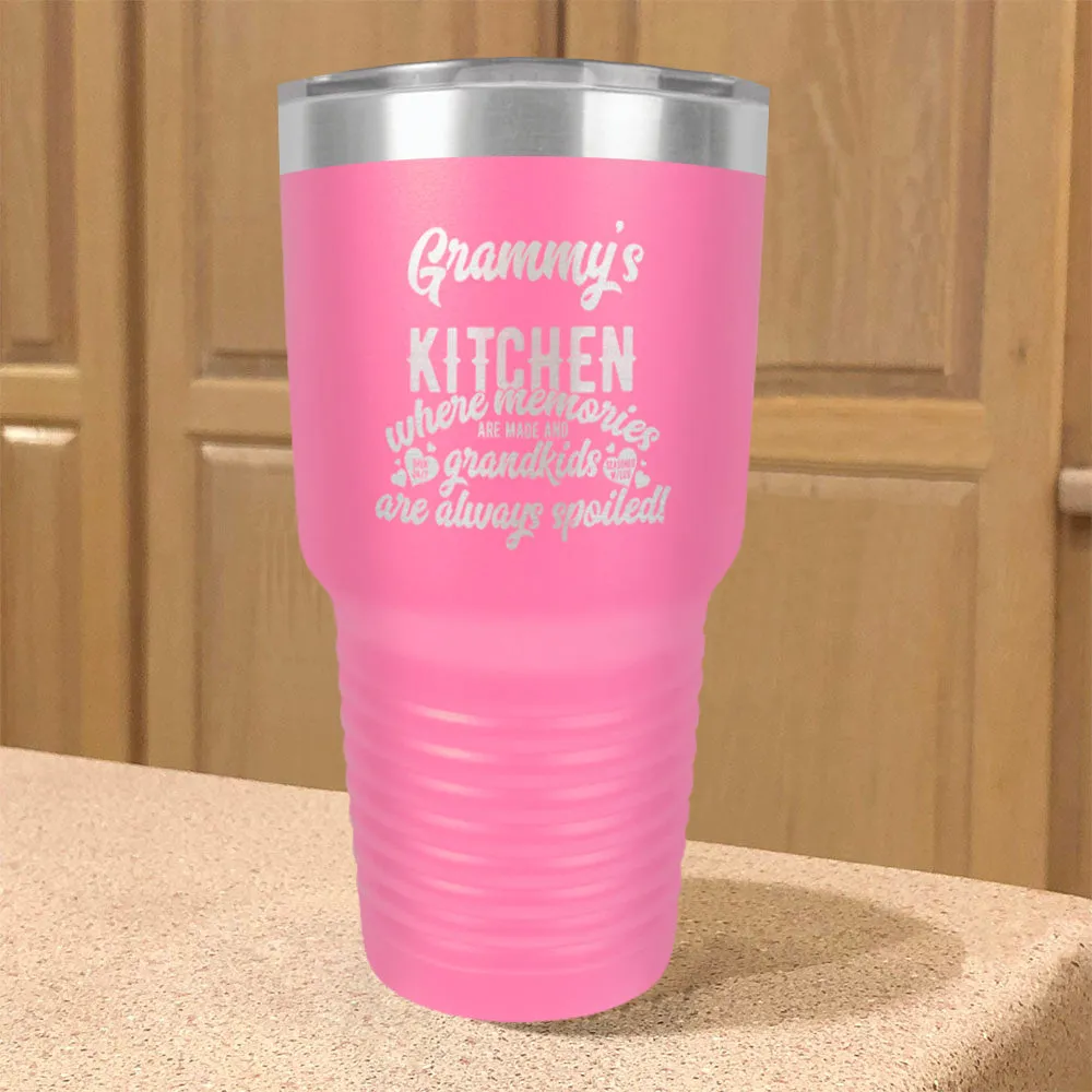 Kitchen Where Memories are Made Personalized Stainless Steel Tumbler