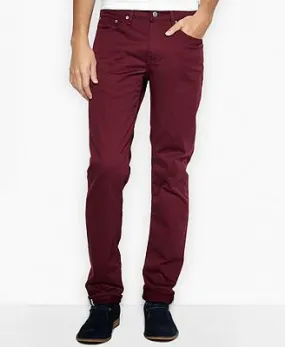 Levi's Men's 511 Slim Fit Commuter Jeans Red Size 30X32