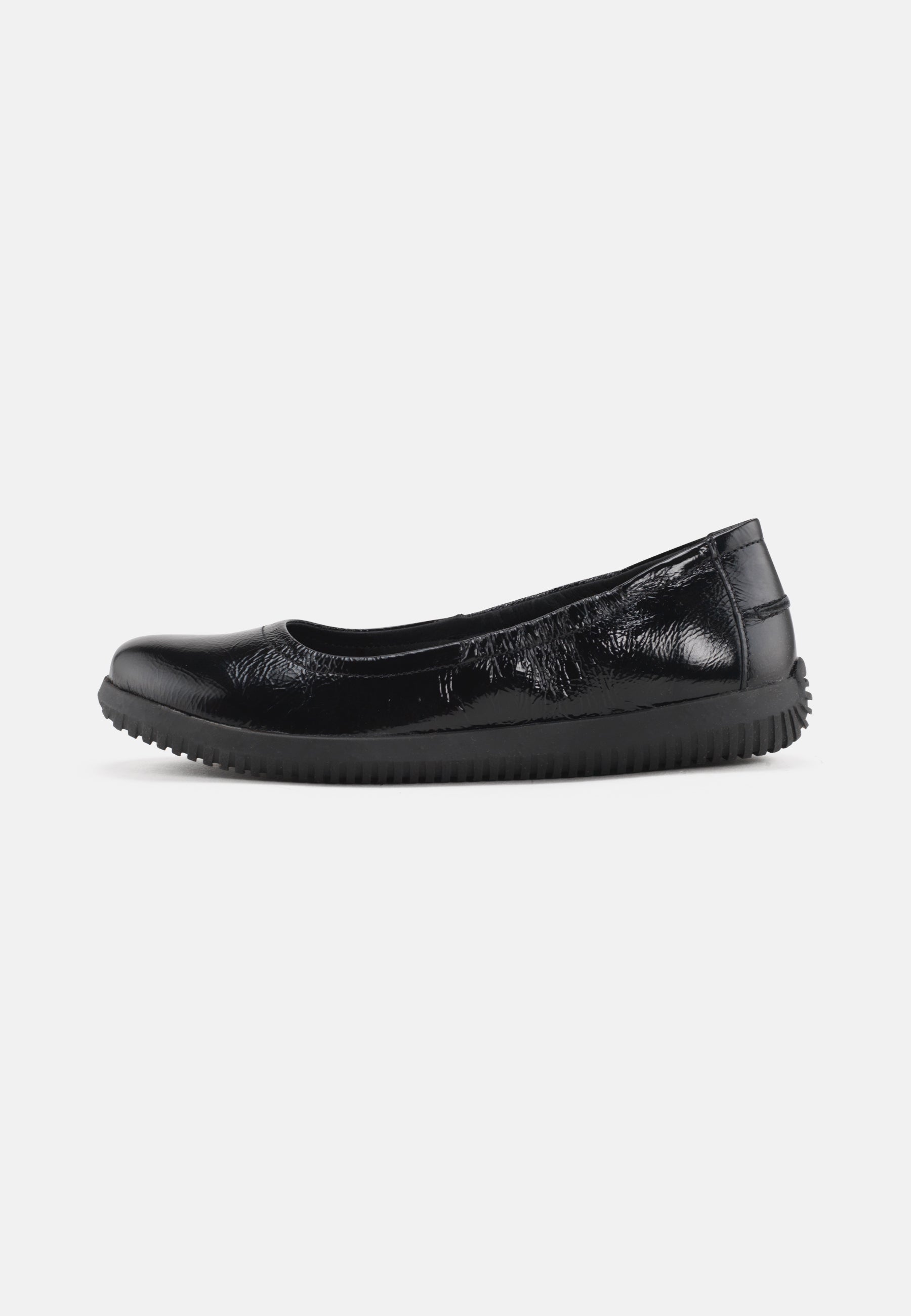 Marie Ballerina Leather - Black