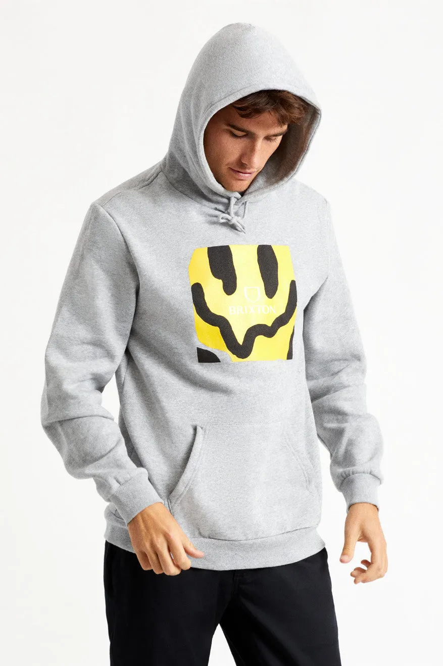 Melter Square Hood Fleece - Heather Grey