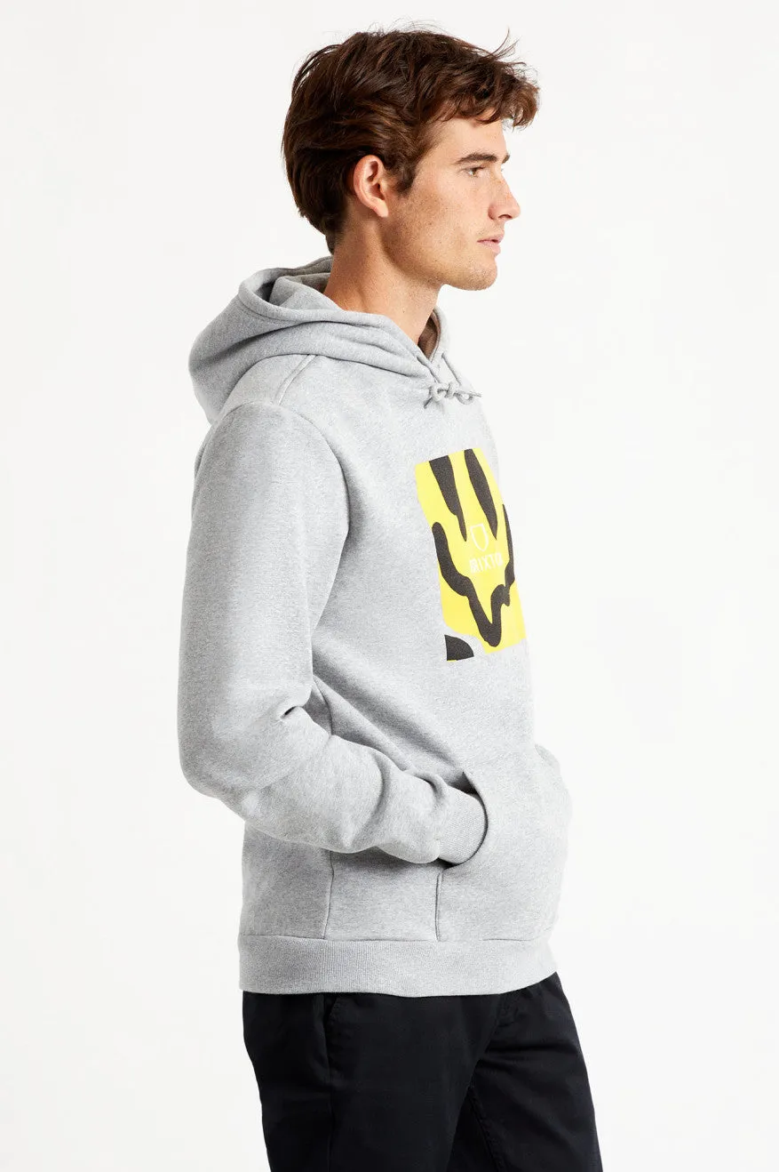 Melter Square Hood Fleece - Heather Grey