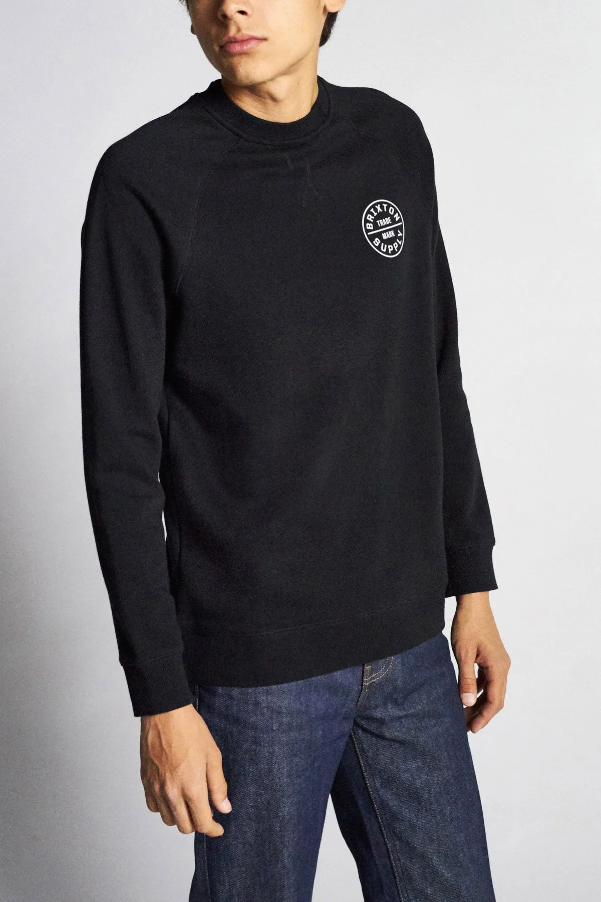 Oath Crew Fleece - Black