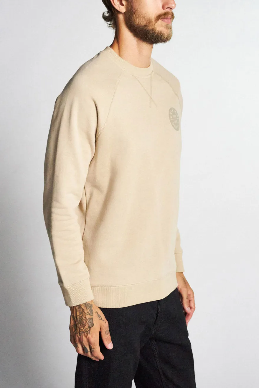 Oath Crew Fleece - Vanilla