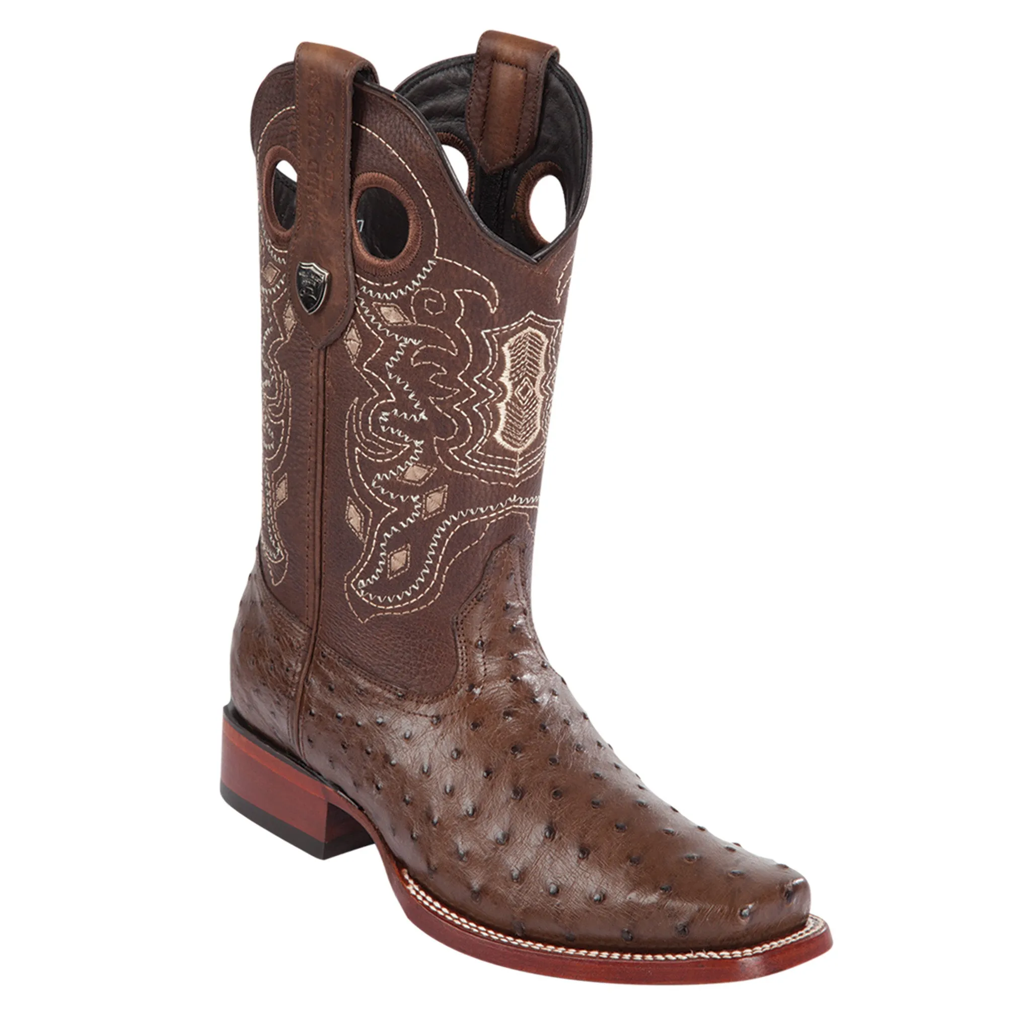 Ostrich Boots Wild Rodeo Toe