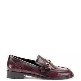 Patricia Loafer In Brushoff Wine Leather