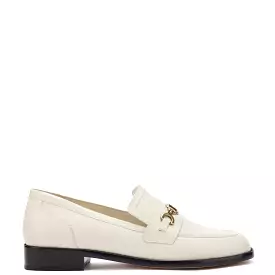 Patricia Loafer In Ivory Leather