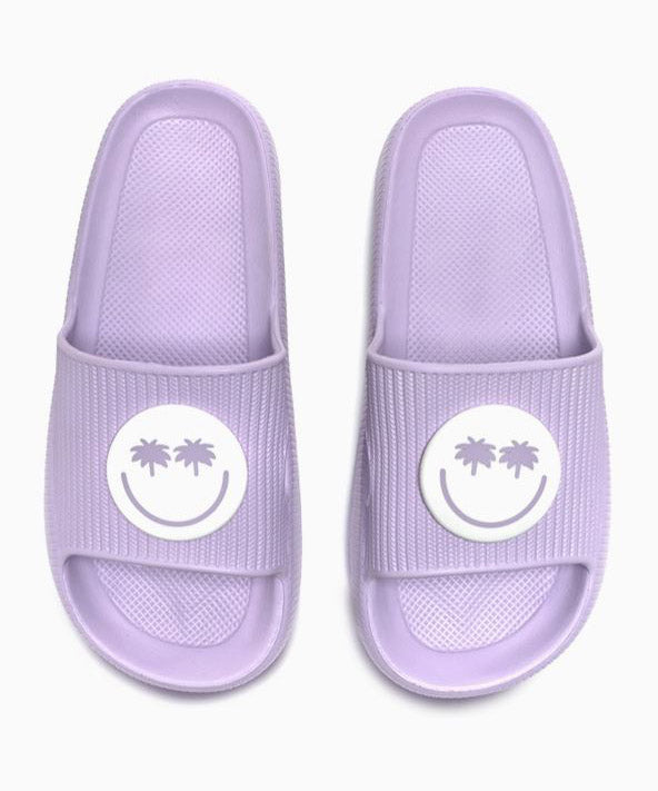 Pool Palm Slides - Lavender