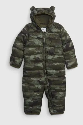 Recycled Lightweight Puffer Rompersuit