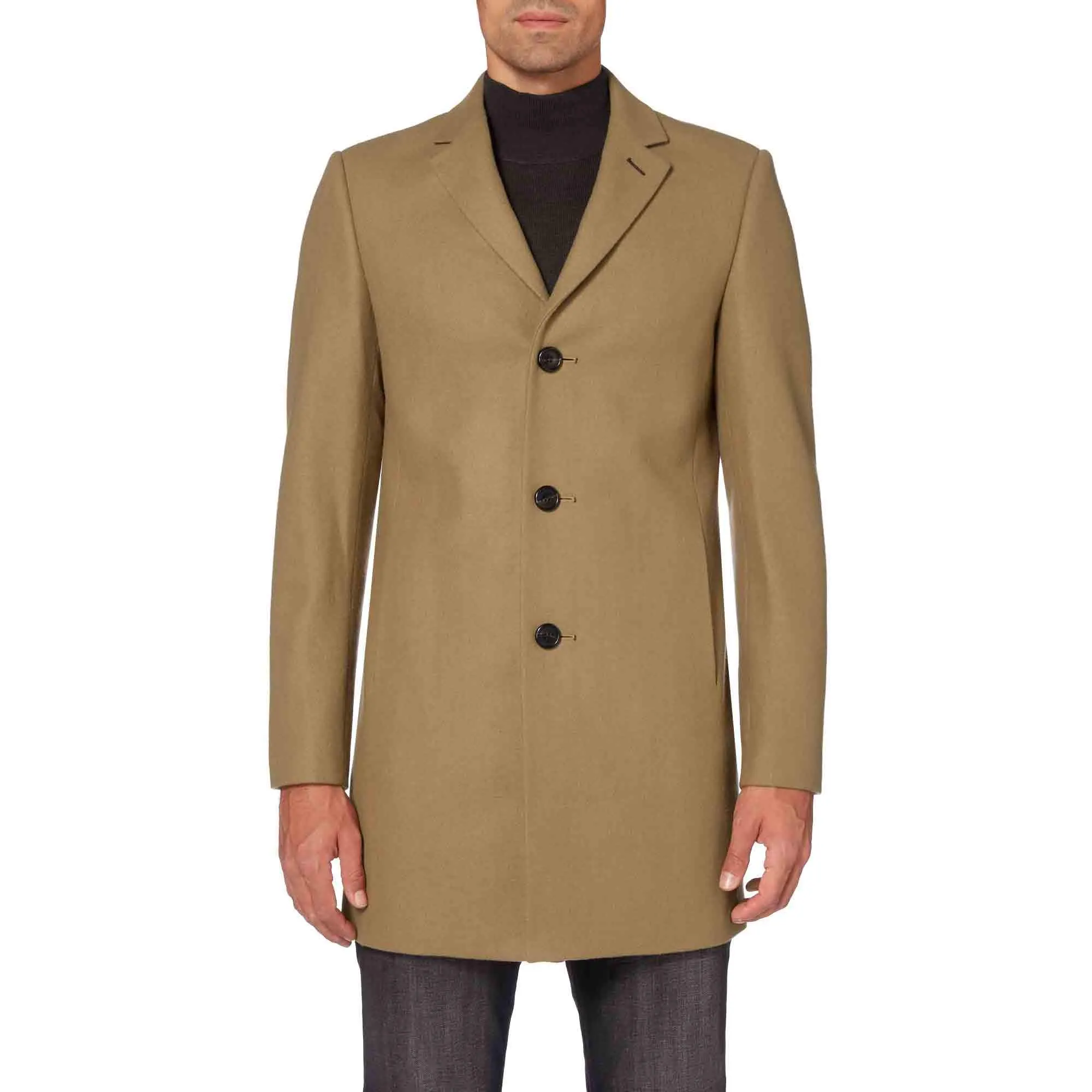 Remus Camel Reuben Overcoat