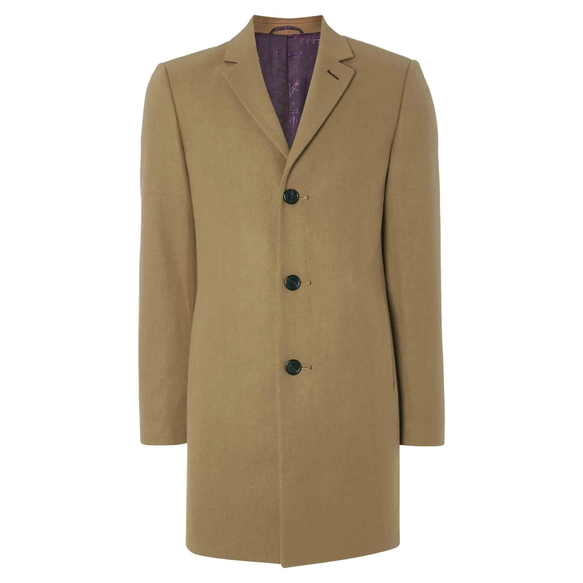 Remus Camel Reuben Overcoat