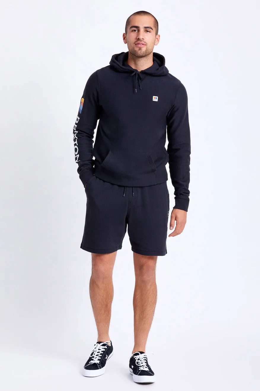 Stem Fleece Utility Short - Black