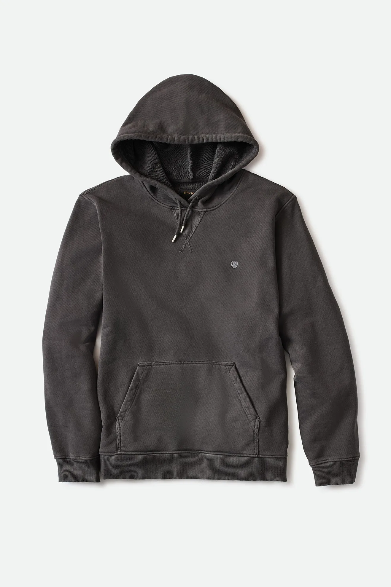 Vintage Beat Up Hood Fleece - Black