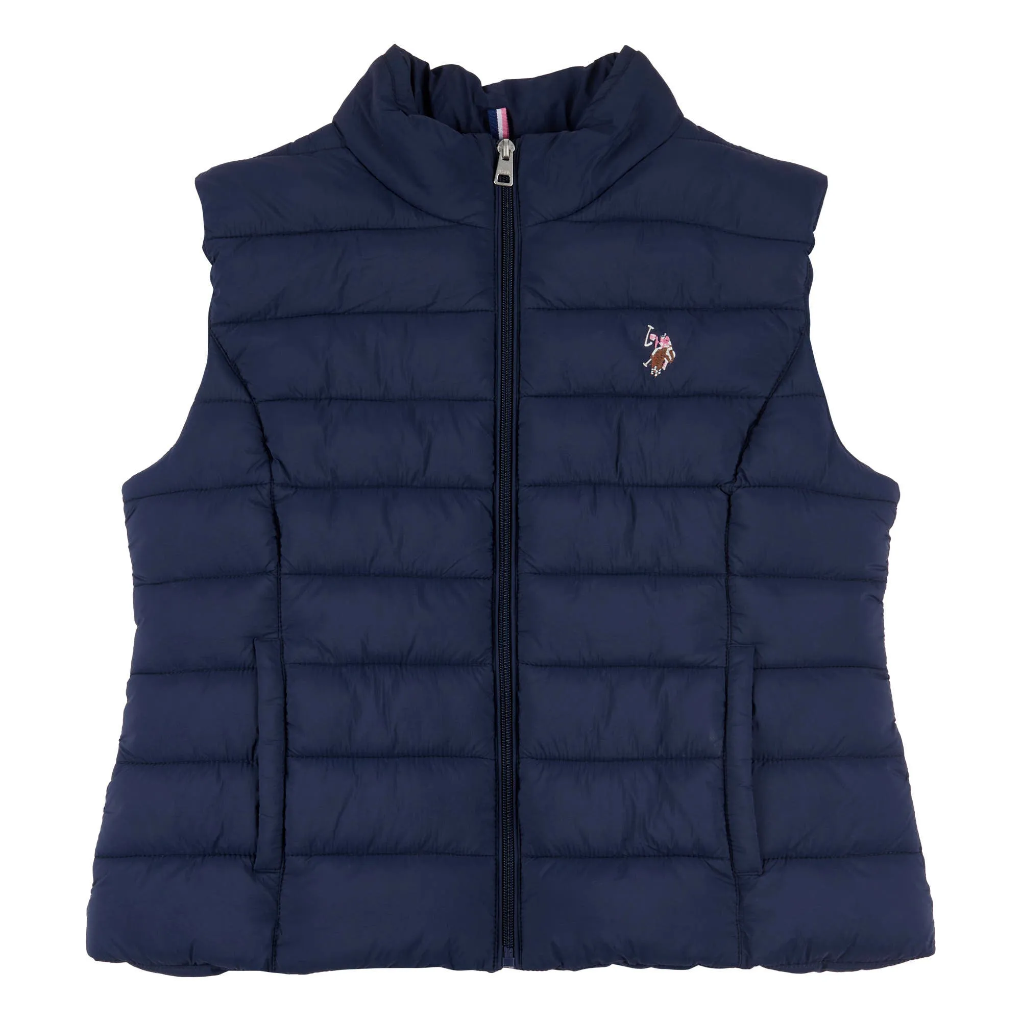 Womens Lightweight Puffer Gilet in Navy Blue