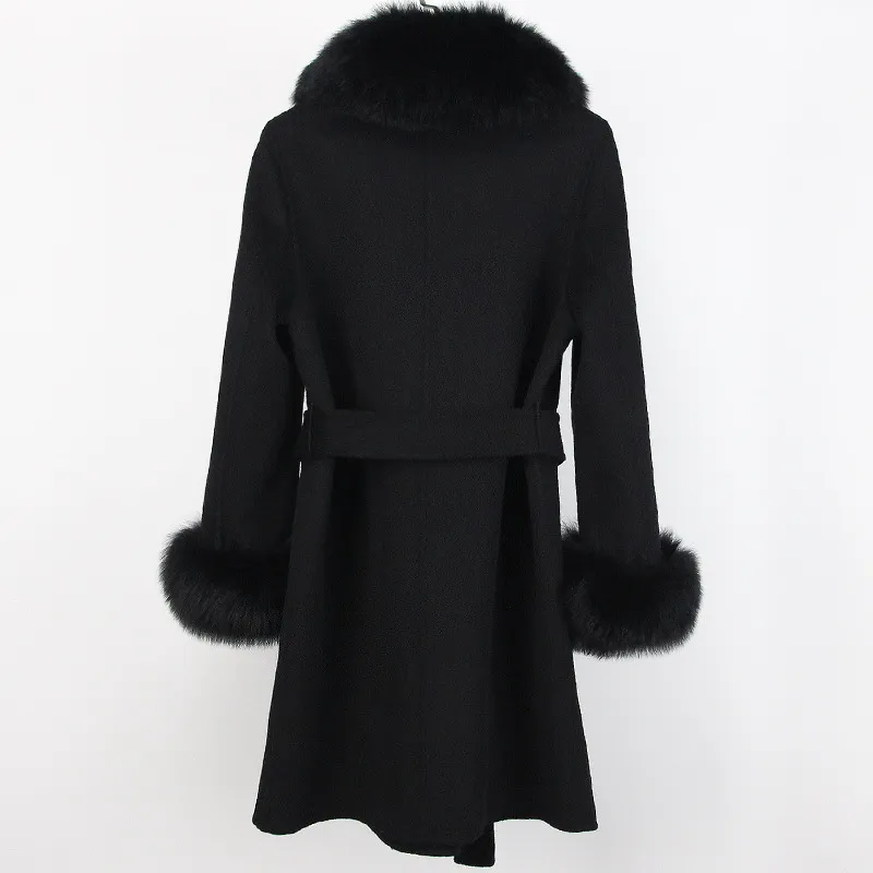 Wool Overcoat Long