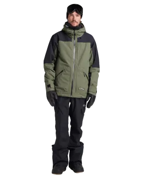 Yuki Threads Northbound Snow Jacket - Thyme | Shop Coats & Jackets at Trojan Wake Ski Snow & Snow Skiers Warehouse