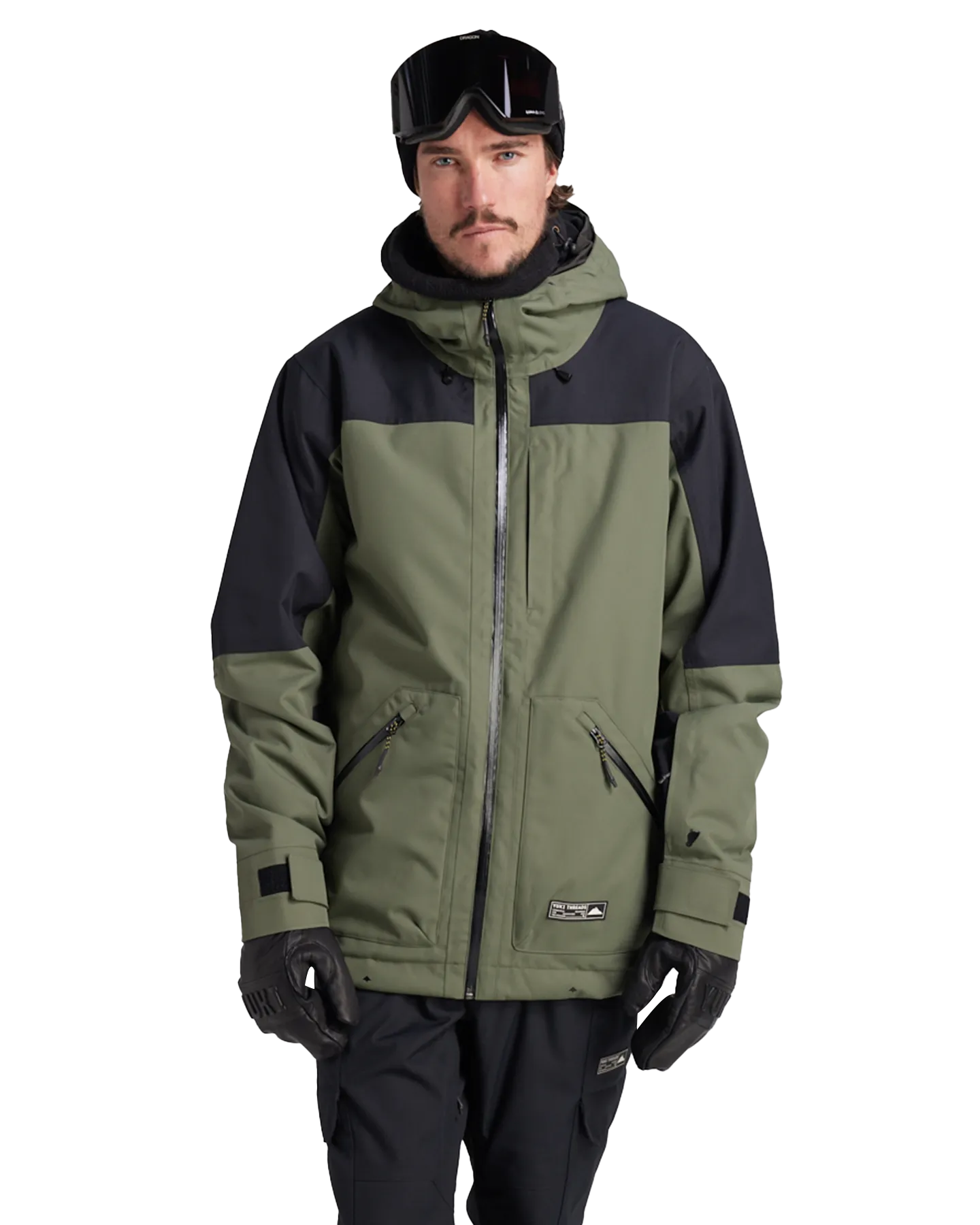 Yuki Threads Northbound Snow Jacket - Thyme | Shop Coats & Jackets at Trojan Wake Ski Snow & Snow Skiers Warehouse