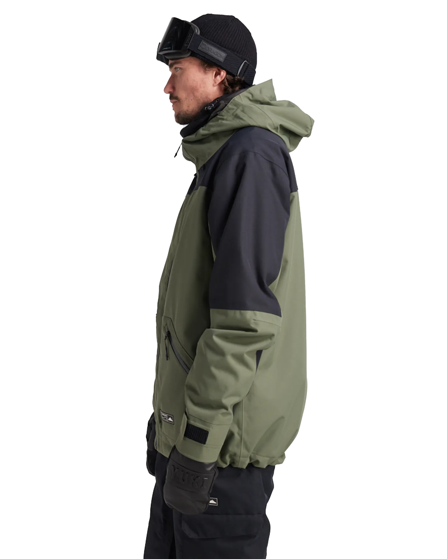 Yuki Threads Northbound Snow Jacket - Thyme | Shop Coats & Jackets at Trojan Wake Ski Snow & Snow Skiers Warehouse